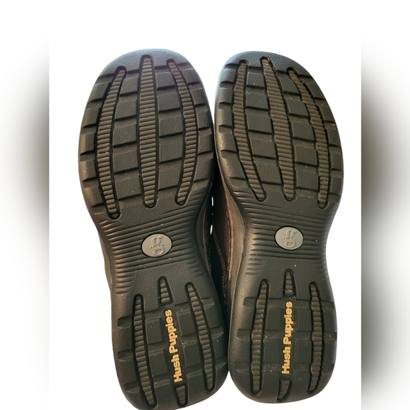 Hush Puppies Moyen Brown slip on US 10 Leather LunarII - Picture 11 of 16